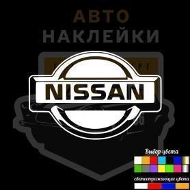 Наклейка логотип Ниссан