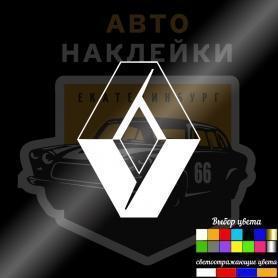Наклейка логотип Рено
