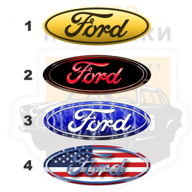 Наклейки на шильдики Ford купить - 