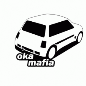 Ока мафия наклейка