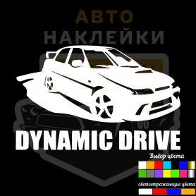 Наклейка ВАЗ 2110 мафия
