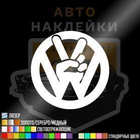 Наклейка Фольксваген плэйбойчик